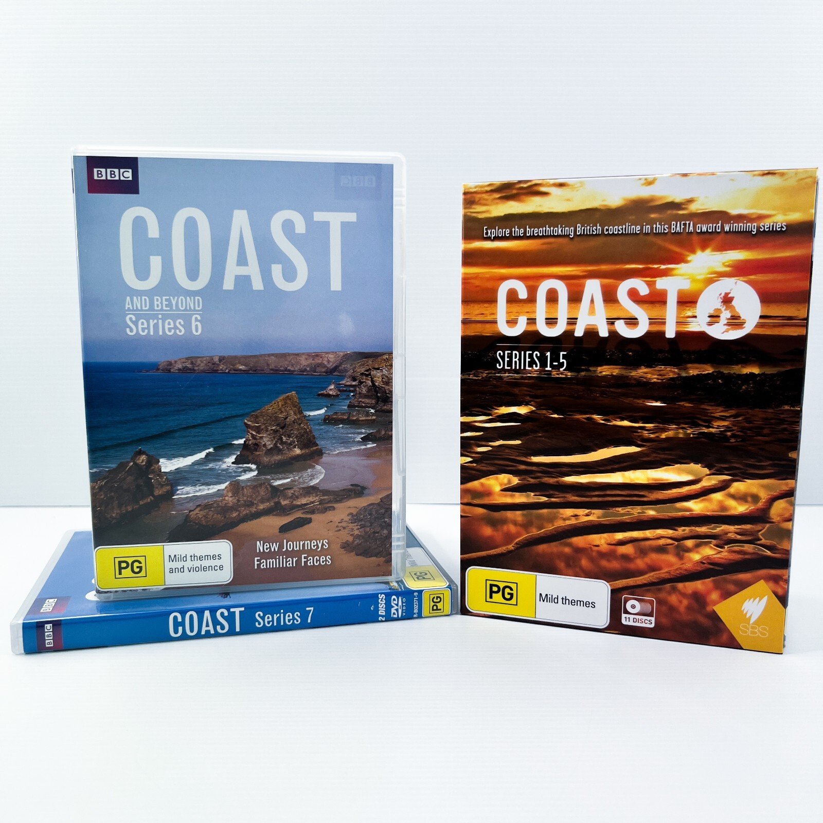 Coast And Beyond: Complete Series 1 – 7 (Box Set DVD, 2012) Season 1 2 3 4 5 6 7