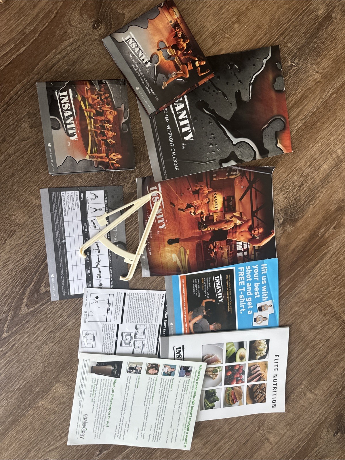 Insanity 60 Day Total Body Home Workout Program 13 DVD Set Dig Deeper Beachbody