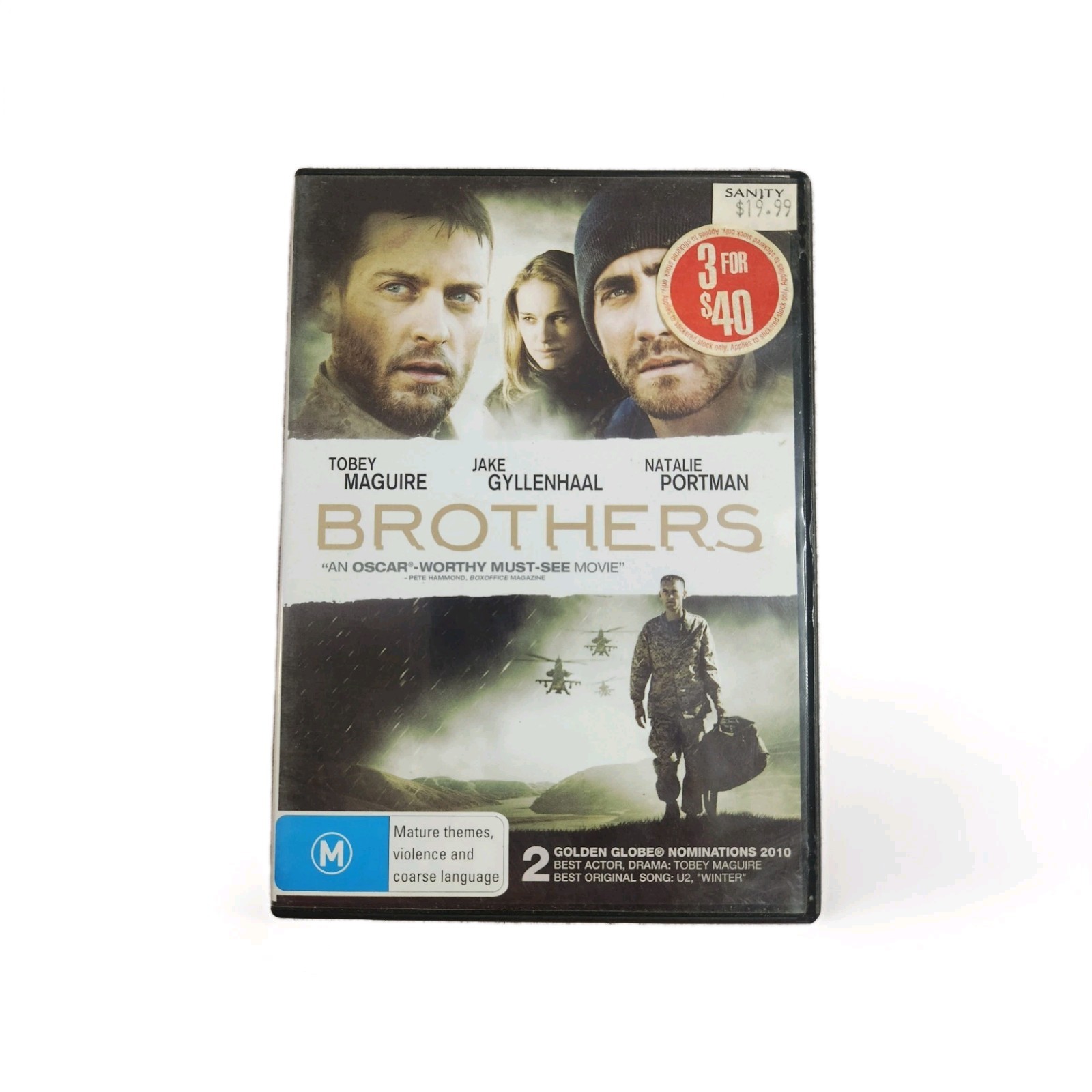 Brothers Dvd Starring Tobey Maguire, Natalie Portman, Region 4 Free Postage