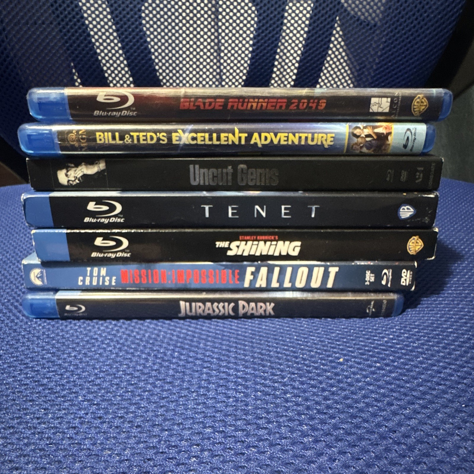 Blu-ray Movie Lot: Blade Runner 2049, Tenet, The Shining, Jurassic Park + 3