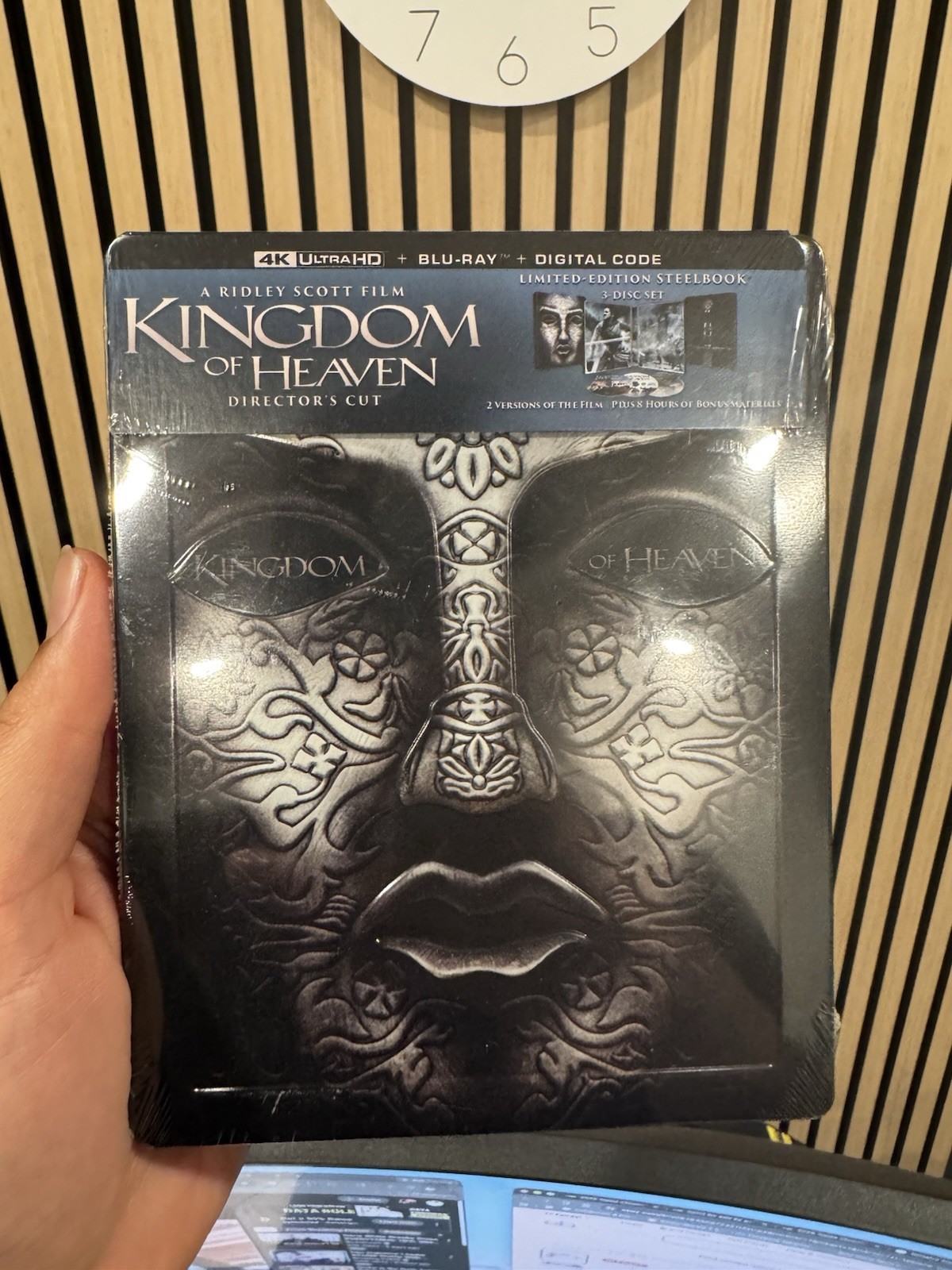 Kingdom of Heaven (4K UHD + Blu-ray + Digital) Steelbook, New/Sealed