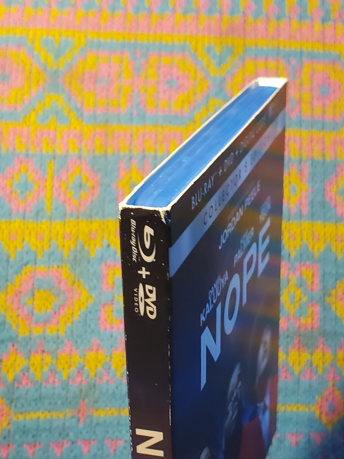 Nope (Blu-Ray/DVD, 2022) w/ Slipcover Jordan Peele Sci-Fi Monster Horror