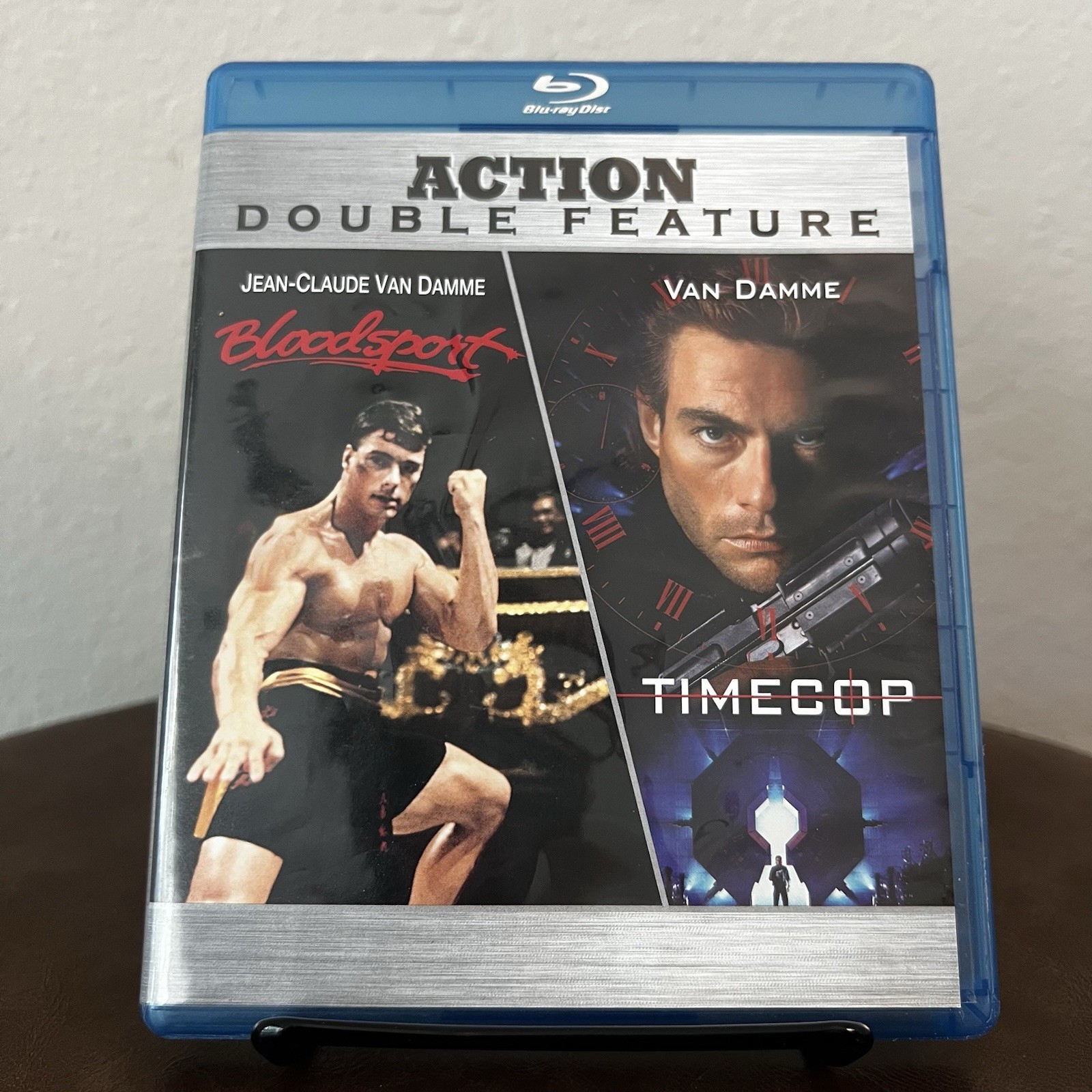 Bloodsport Timecop Double Feature Blu-ray OOP Jean-Claude Van Damme Like New