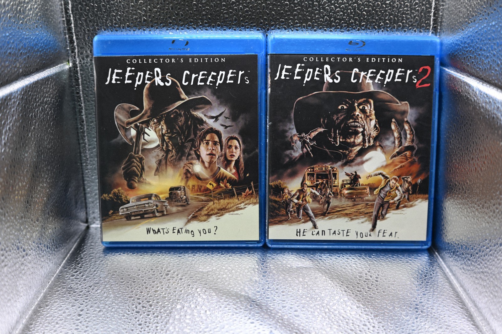 Jeepers Creepers 1 & 2 Scream Factory Blu-rays – used