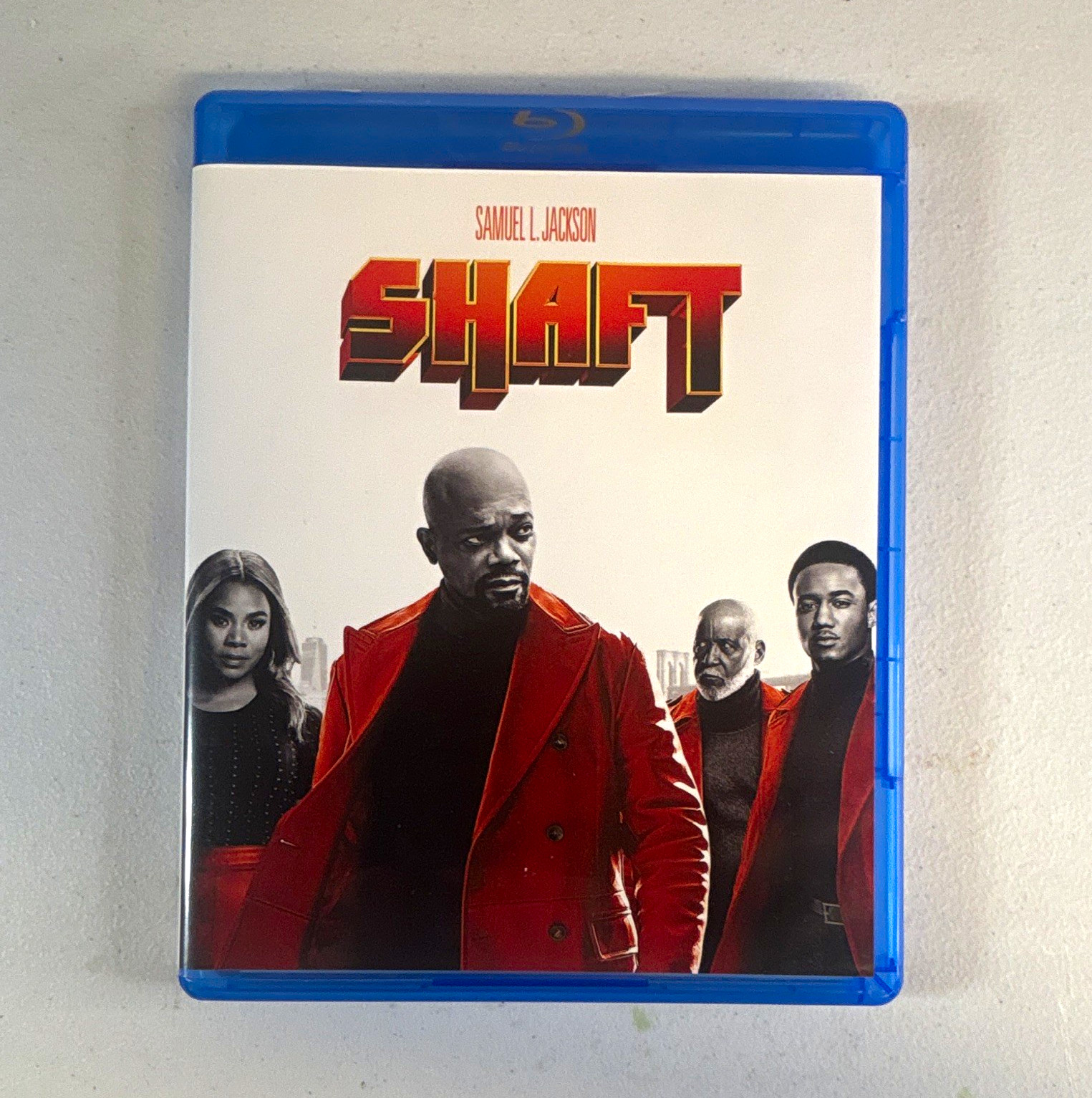Shaft (2019) Blu-ray+DVD 2-Disc R Action 111m Samuel L. Jackson Digital Copy