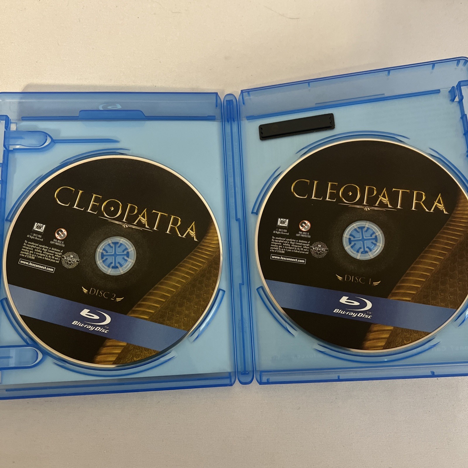 Cleopatra 1963 50th Anniversary (2-Disc Blu-Ray) Elizabeth Taylor Richard Burton