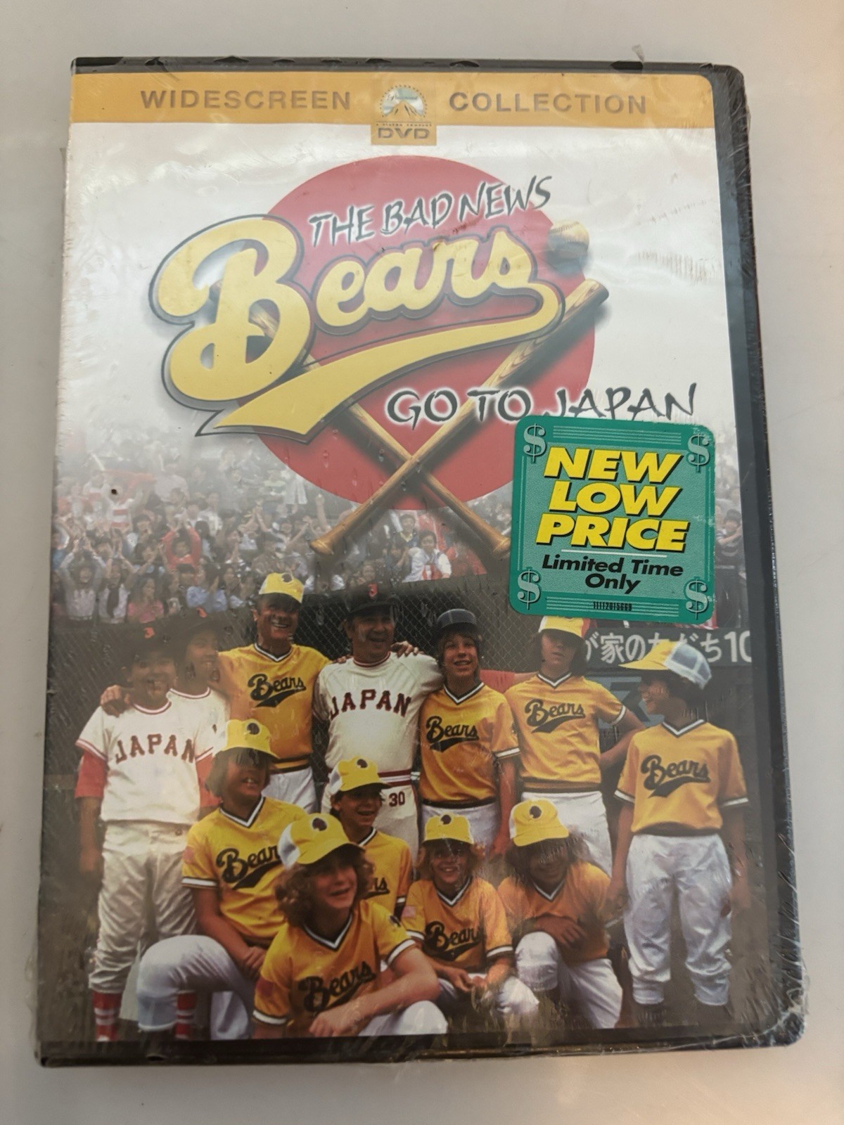 The Bad News Bears Go to Japan DVD 1978 Tony Curtis Comedy SEALED