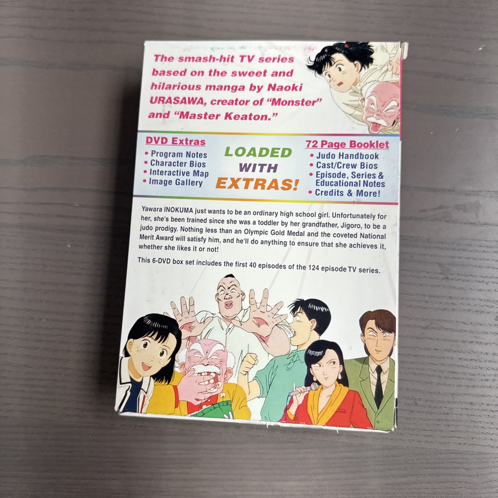 Yawara A Fashionable Judo Girl – Episodes 1-40 (DVD, 2009, 6-Disc Set) Tested