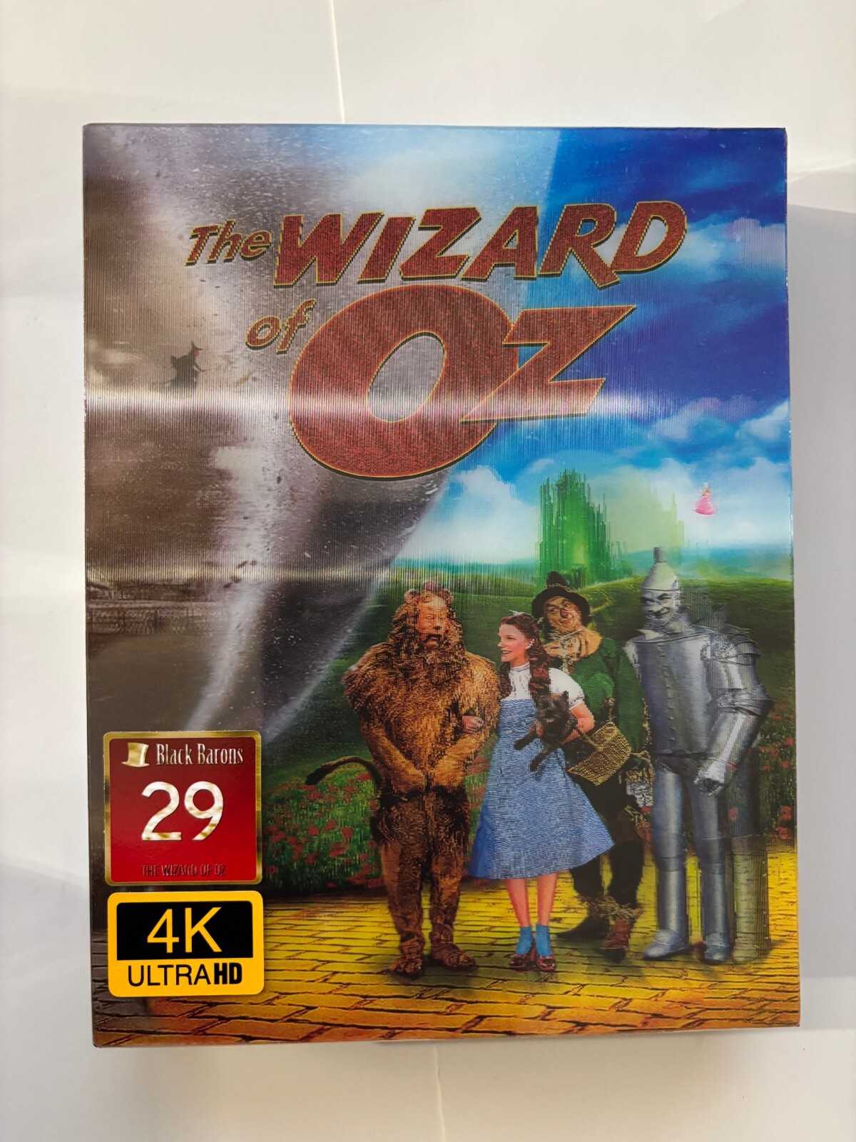 The Wizard Of Oz 4K FilmArena Black Barons Steelbook Lenticular Slipcover
