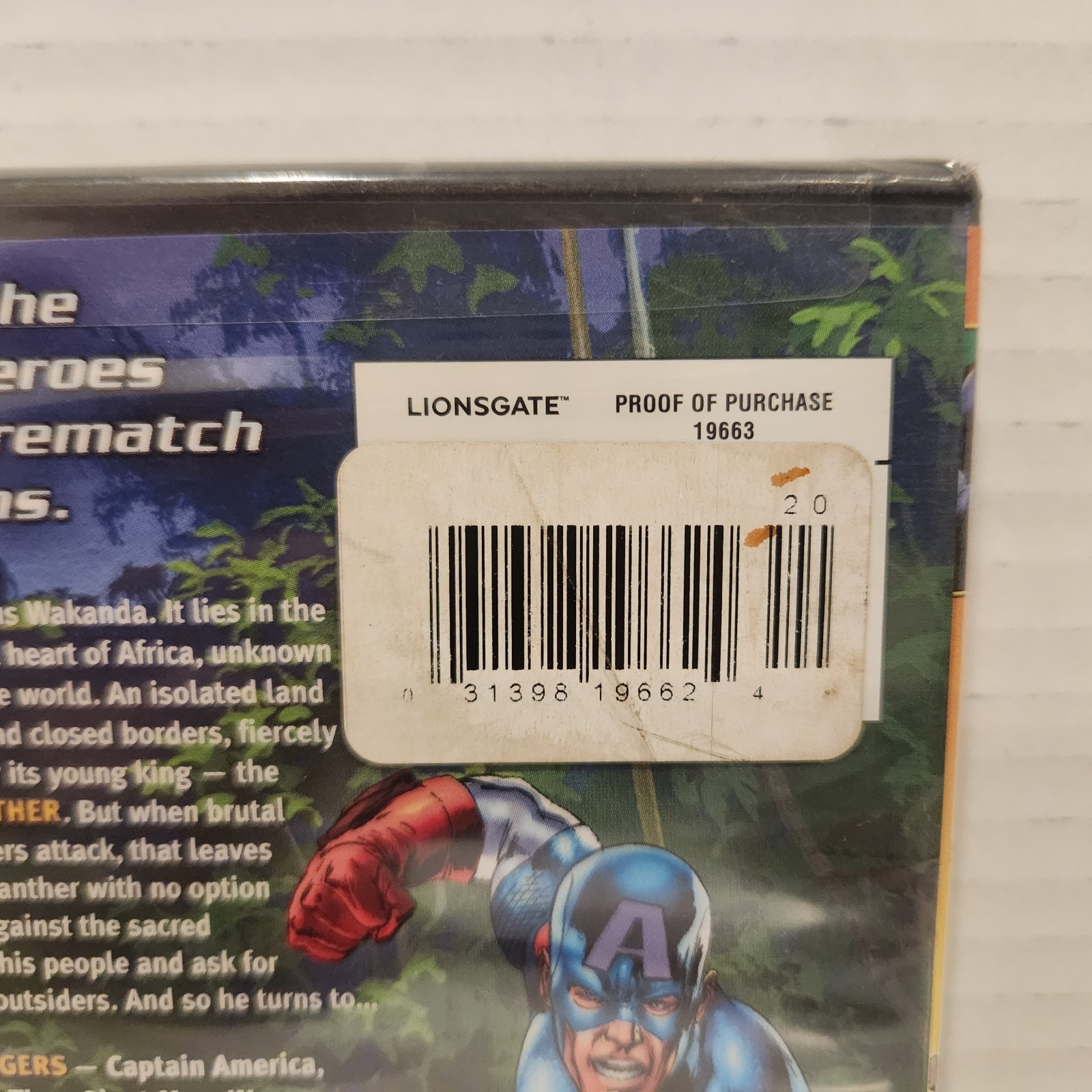 Ultimate Avengers 2: Rise of the Panther (DVD, 2006) NEW Authentic US RELEASE