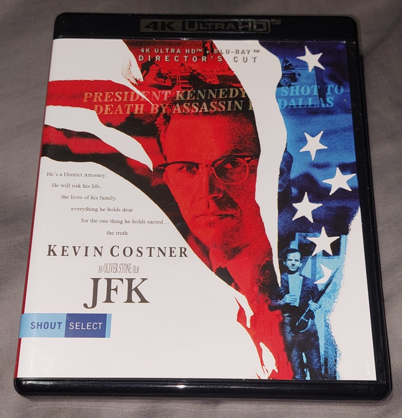 JFK [4K UHD Blu-ray] Director’s Cut Shout