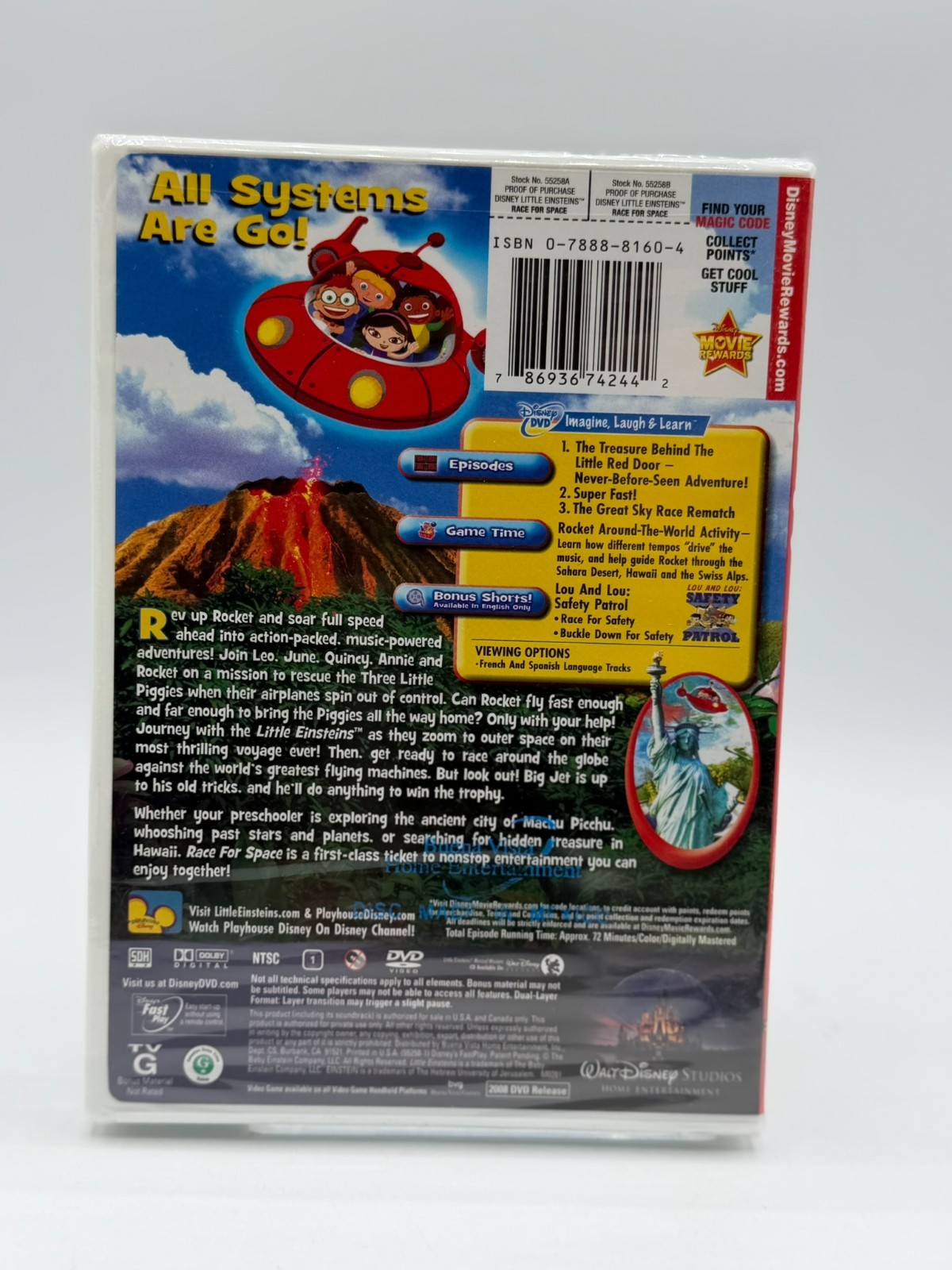 Disney Little Einsteins: Race For Space (DVD) – BRAND NEW FACTORY SEALED