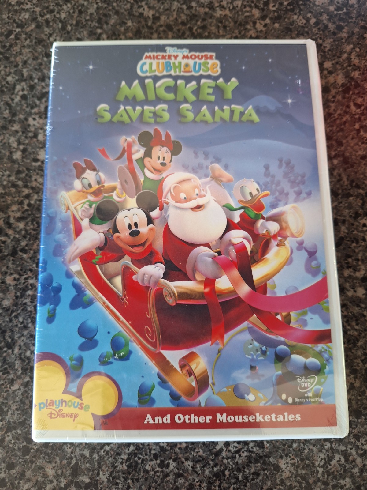 Mickey Mouse Clubhouse – Mickey Saves Santa – DVD – New Sealed
