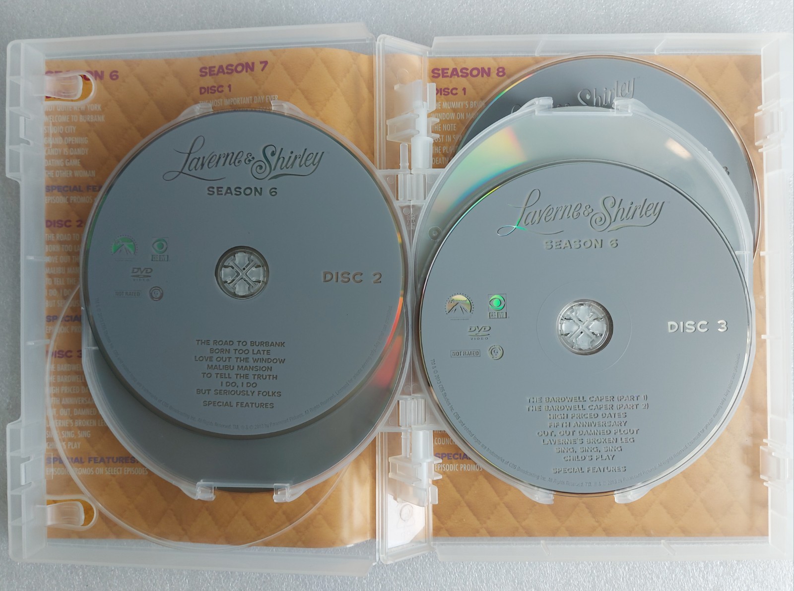 Laverne & Shirley: The Complete Series DVD Boxed Set, Full Frame. 28 CD’s. VG..