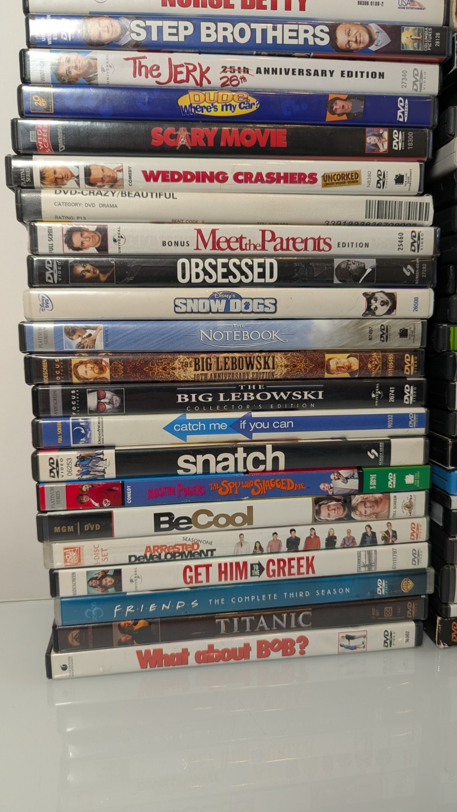Lot of 140 DVD Bulk Wholesale – Comedy -Drama – Bundle Collection – Some Sealed