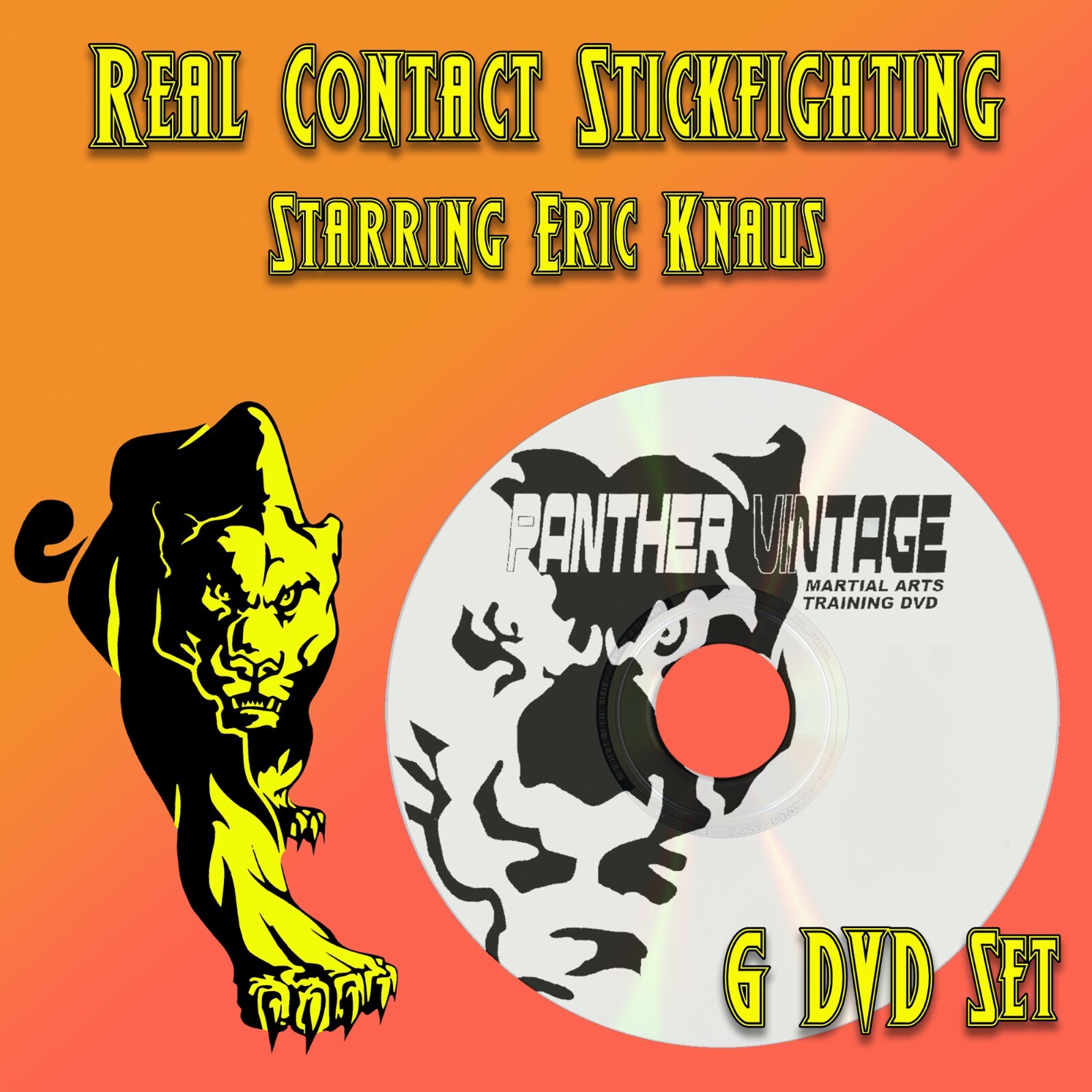 Real Contact Stick Fighting starring Eric Knaus (6 DVD Set)