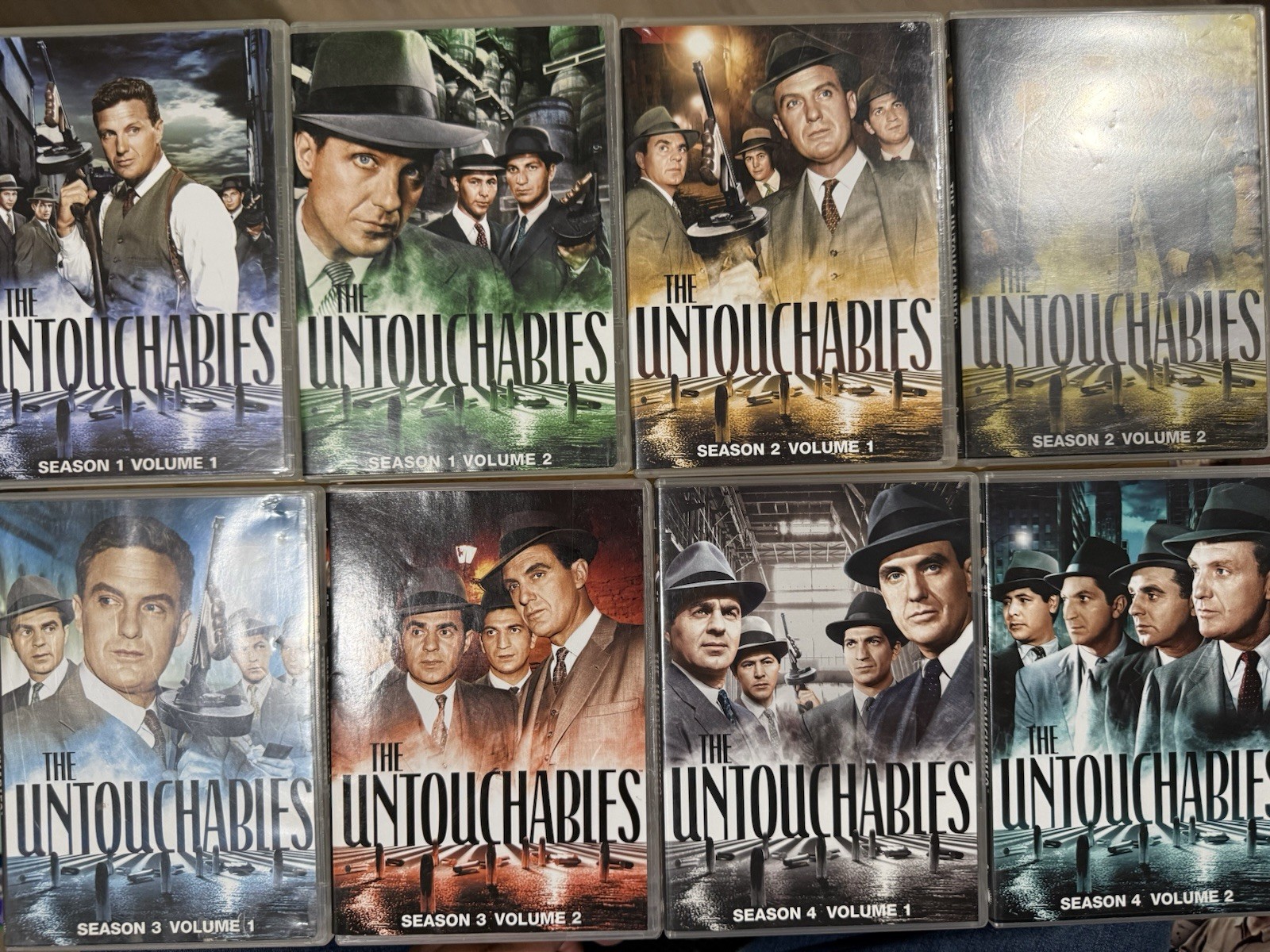 The Untouchables: Complete Series Season 1-4 DVD Bundle Lot – 31 Disc – Region 1