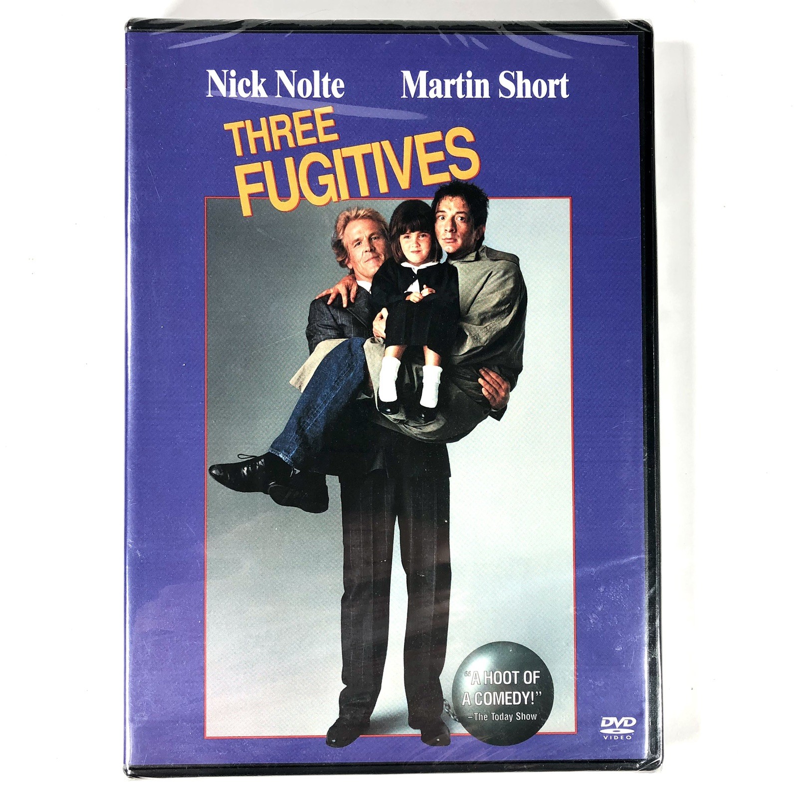 Three Fugitives DVD 1989 Cult Comedy Nick Nolte Martin Short James Earl Jones
