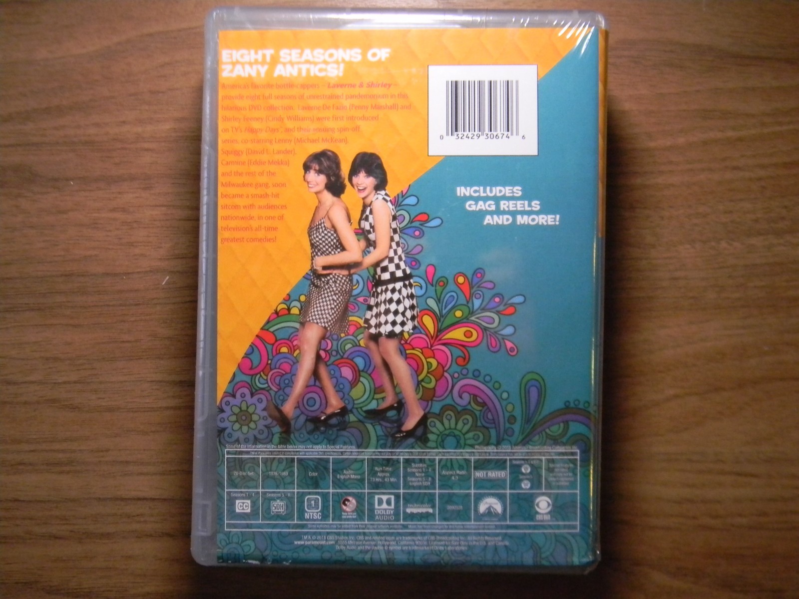 LAVERNE AND SHIRLEY: THE COMPLETE SERIES DVD. NEW