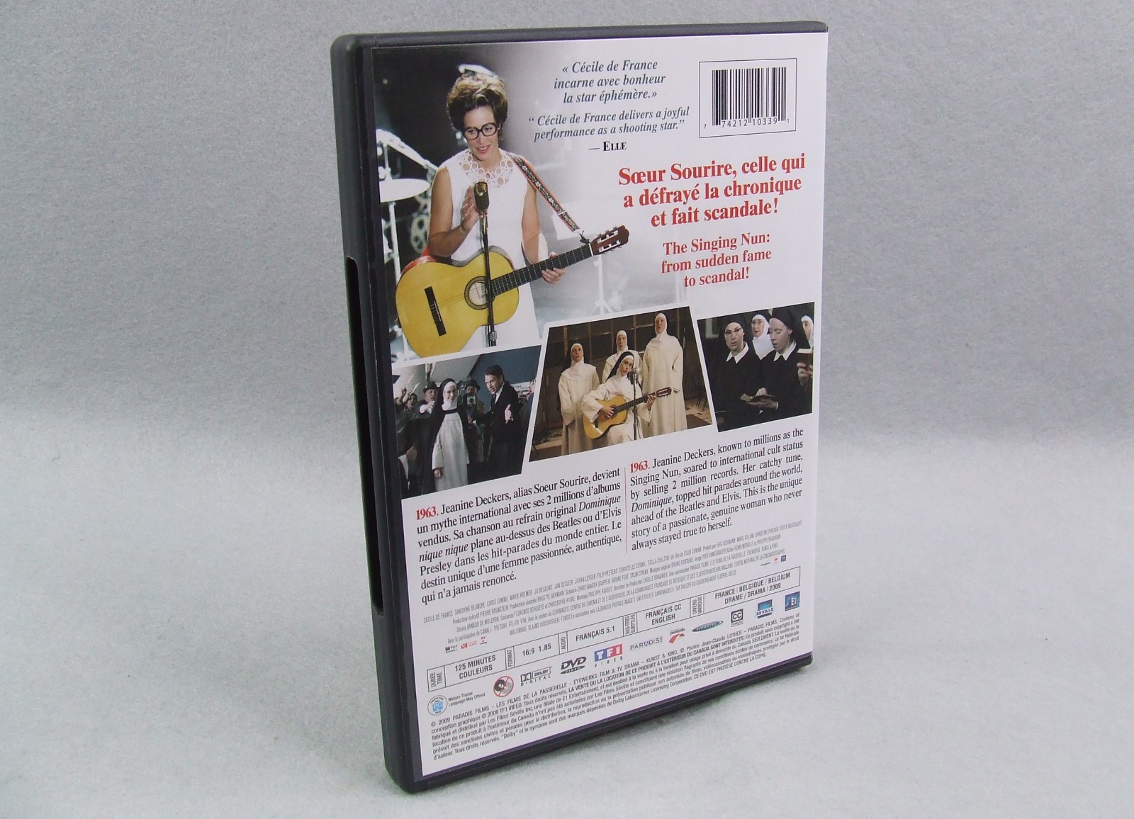 Soeur Sourire (Sister Smile) [DVD] 2009 French Biography with English Subtitles