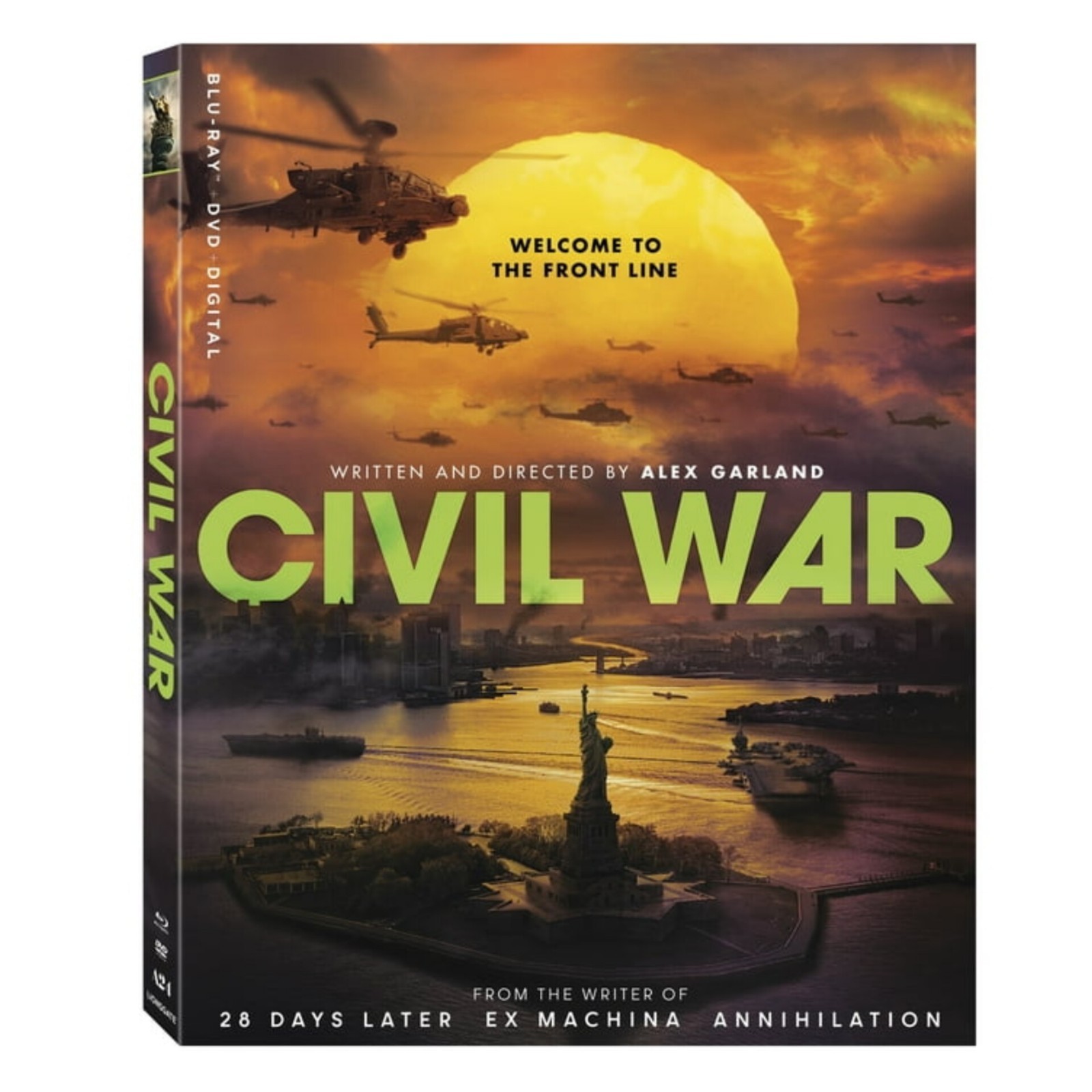 CIVIL WAR (2024) Blu-ray, DVD, & Digital