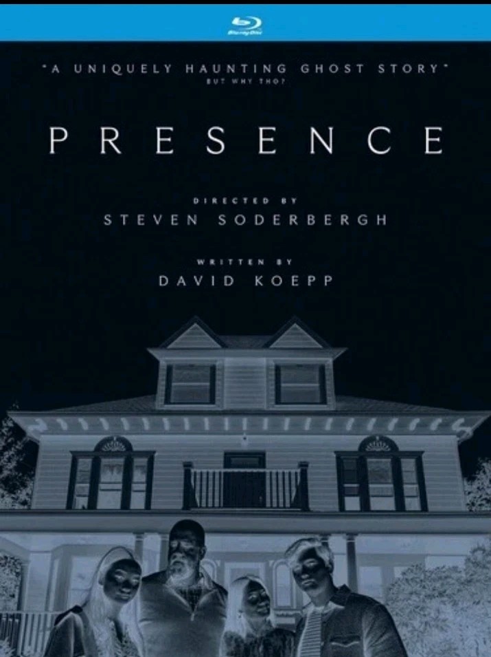 Presence (Blu-ray, 2024) Excellent Ex Library Ships Free Soderbergh