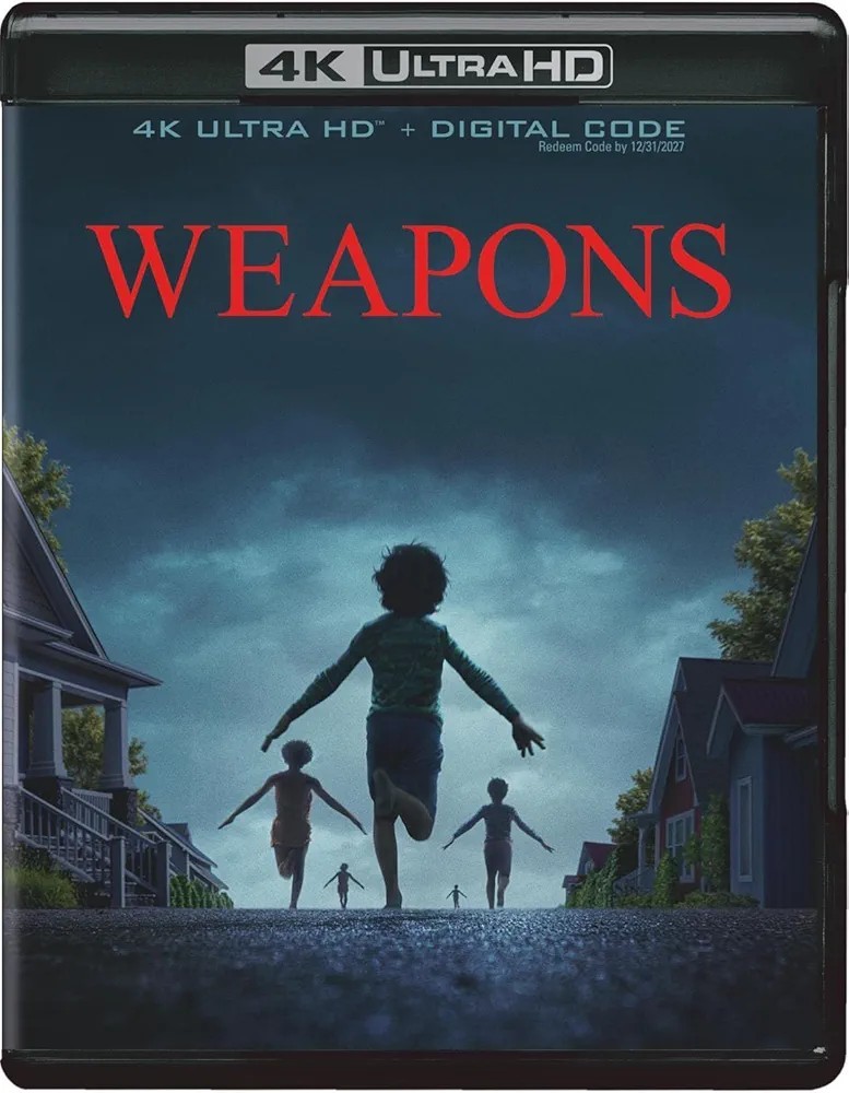 WEAPONS 2025 (4K UHD + Digital) NEW Amy Madigan/Josh Brolin/Zach Cregger