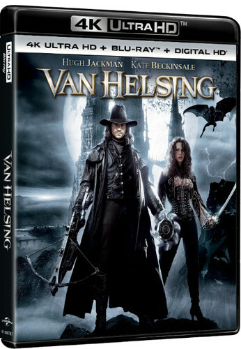 Van Helsing 4K UHD Blu-ray + Blu ray No slipcover Hugh Jackman , Kate Beckinsale