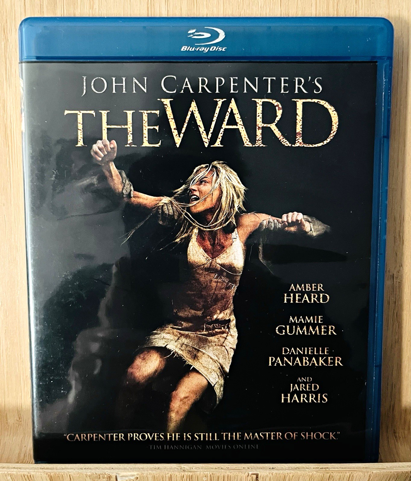 John Carpenter The Ward Blu-ray Horror 2010 R Amber Heard Commentary Trailer