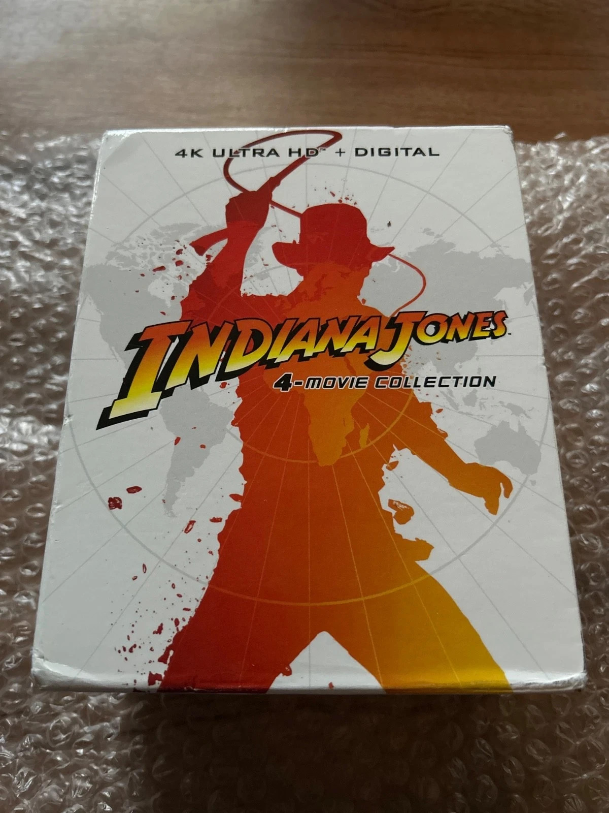 Indiana Jones: 4-Movie Steelbook Collection Blu-ray Boxset- No 4K Discs READ