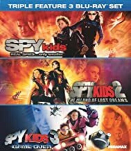 Spy Kids Triple Feature [New Blu-ray] 3 Pack, Amaray Case, Dubbed, Subtitled,