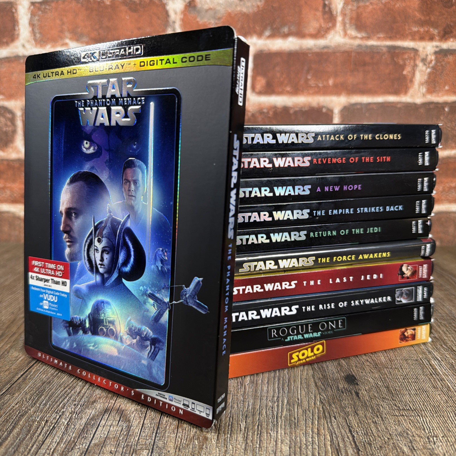 Star Wars Complete 11 Movie Saga 4K UHD Blu-ray Ultimate Collector’s Edition