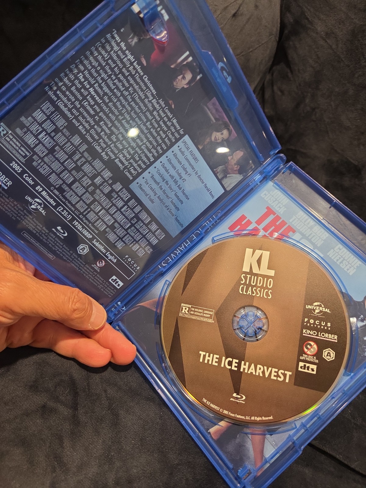 The Ice Harvest Blu ray – Kino Lorber (2005) John Cusack, Billy Bob Thornton