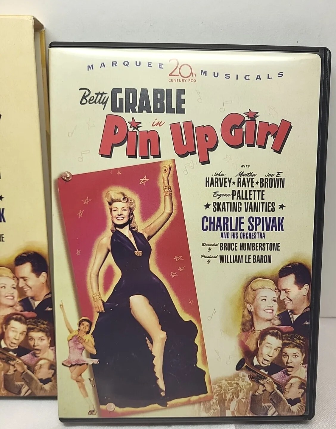 Pinup Girl DVD, 2006 Not Rated Collectible Lobby Cards Betty Grable