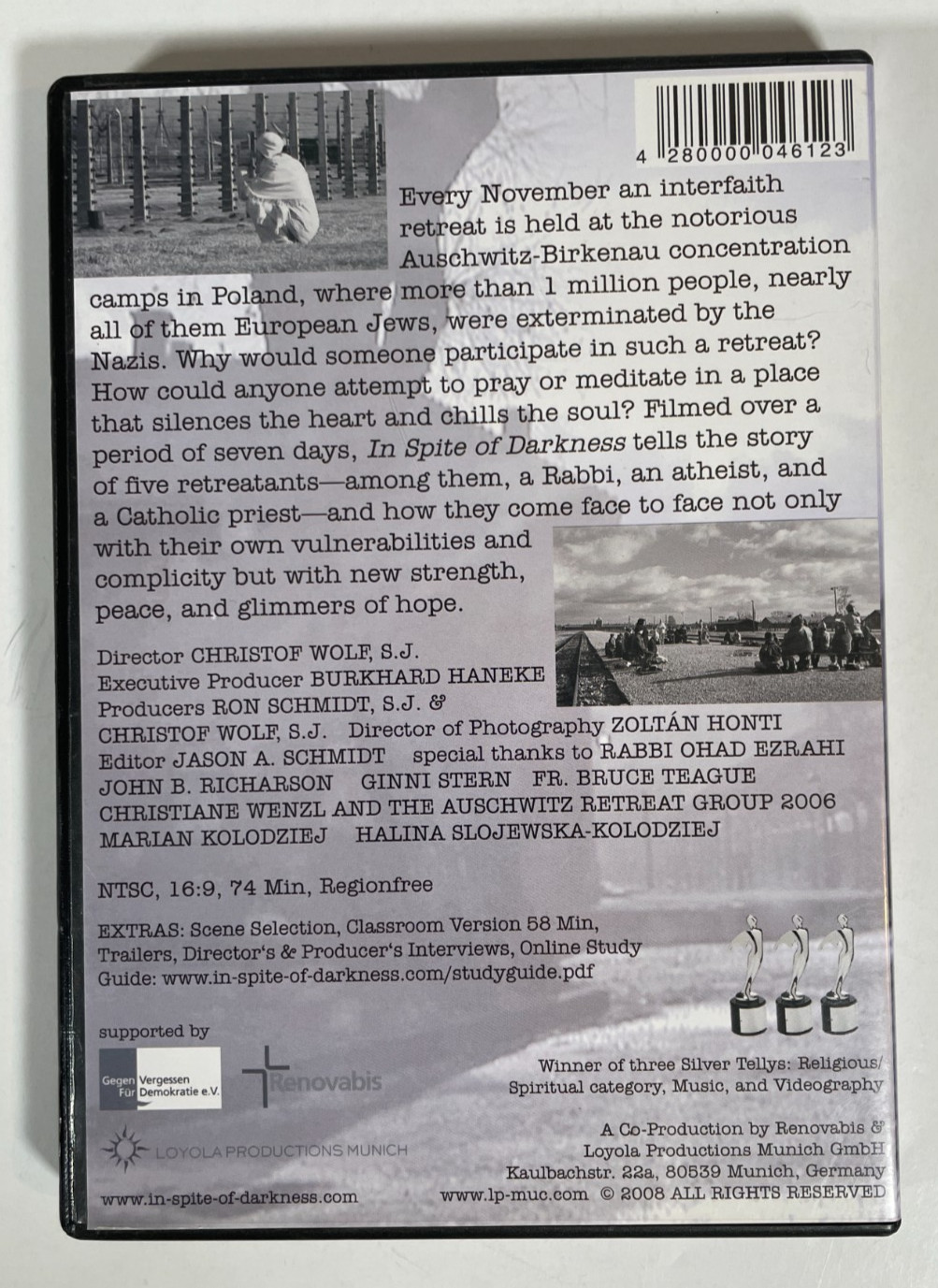 In Spite Of Darkness: A Spiritual Encounter With Auschwitz DVD 2008