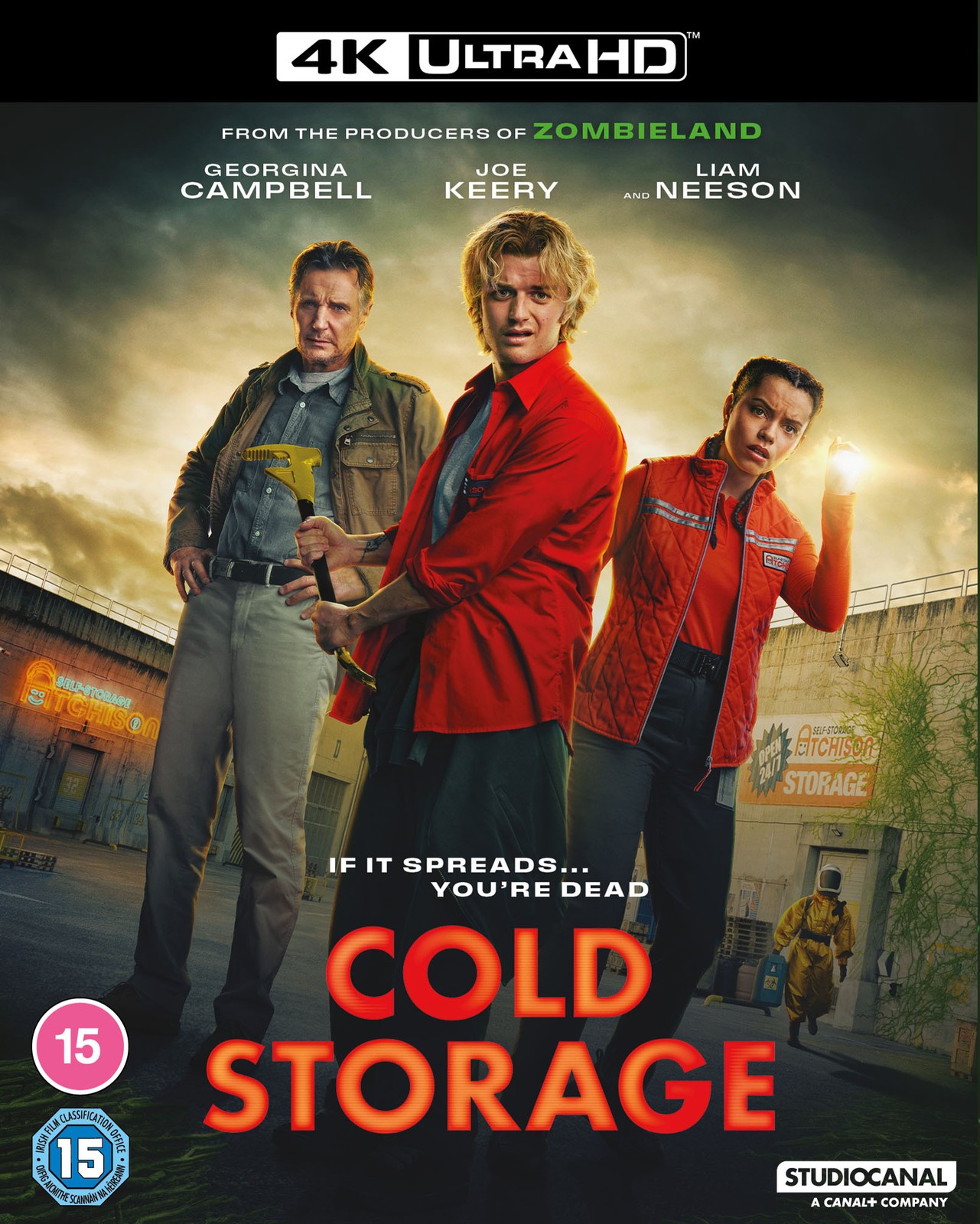 Cold Storage (4K UHD Blu-ray) Aaron Heffernan Georgina Campbell (UK IMPORT)