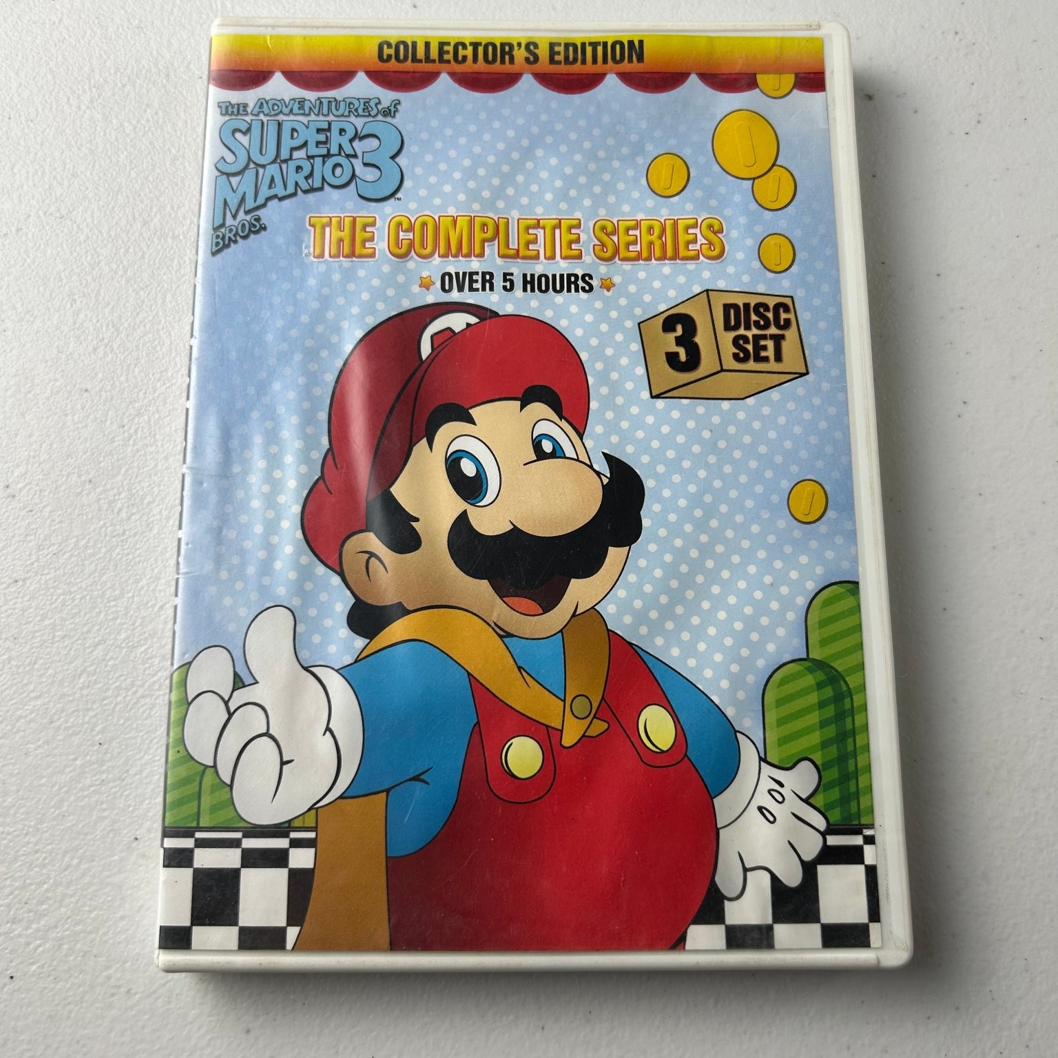 The Adventures of Super Mario Bros. 3 DVD 1990 Collector’s Edition 3-Disc Set