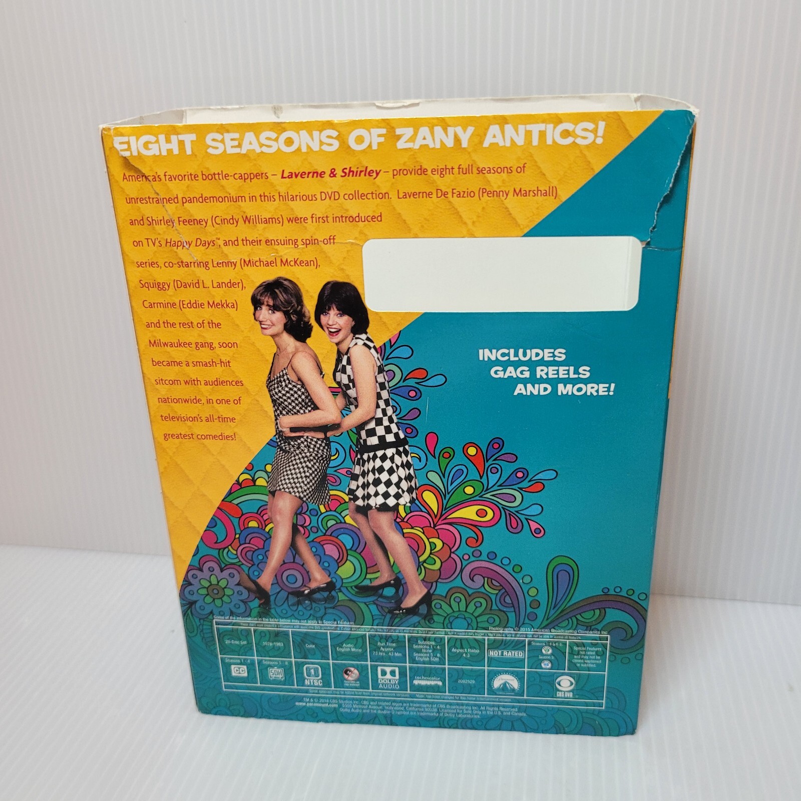Laverne & Shirley: The Complete Series ~ Seasons 1-8 (DVD, 28 Disc Box Set) ~NEW