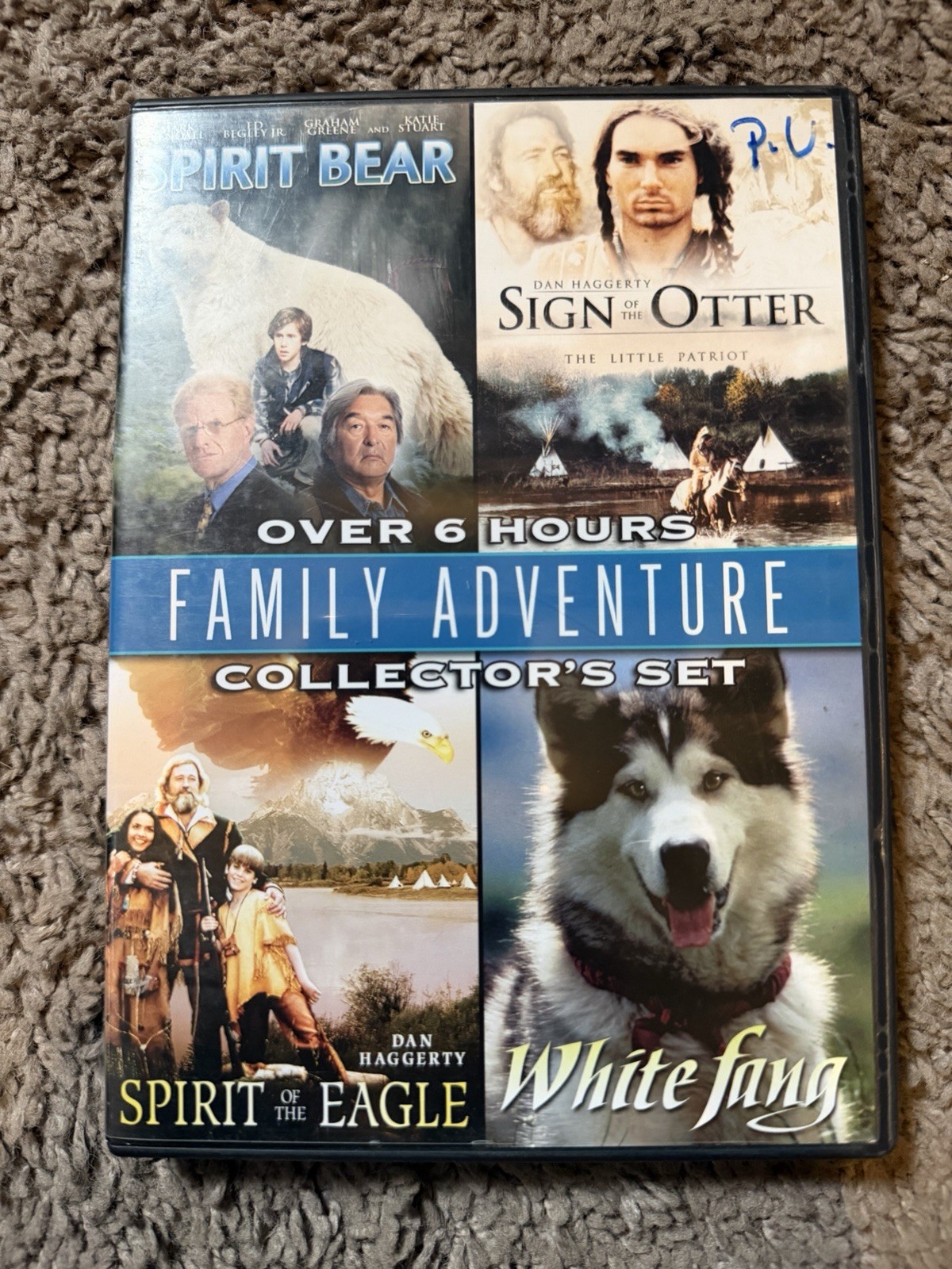 Set of 3 Family movie dvds
