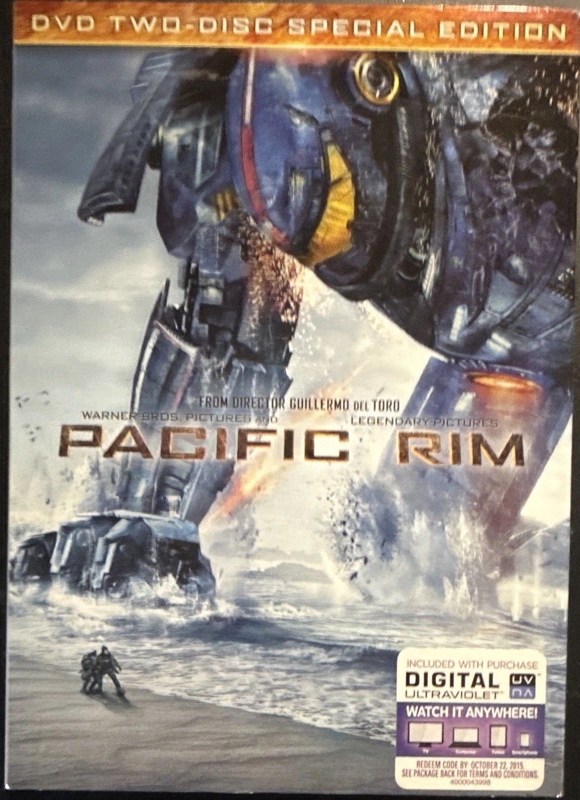 Warner Bros. Pacific Rim DVD Special Edition 2-Disc w/ Digital Copy PG-13