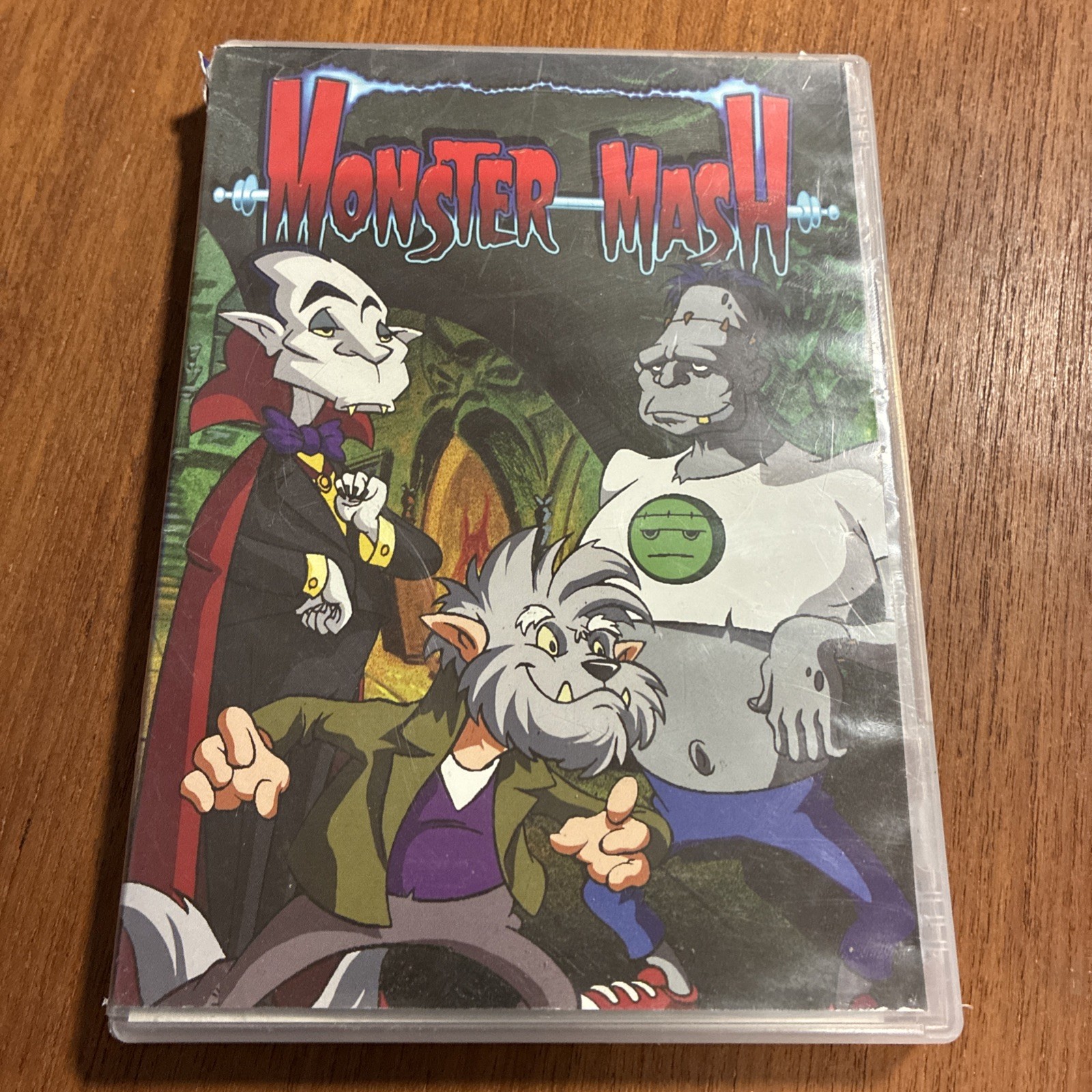 Monster Mash (DVD, 2008) Cartoon Animated W/ Insert Dracula, Frankenstein