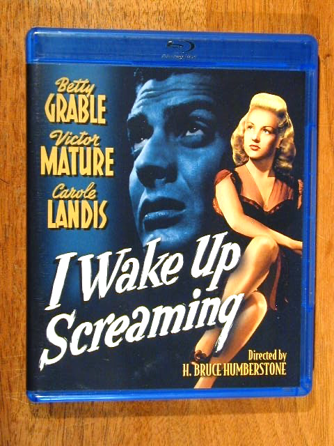 I WAKE UP SCREAMING 1941 BLU RAY KINO LORBER FILM NOIR BETTY GRABLE VICTOR MATUR