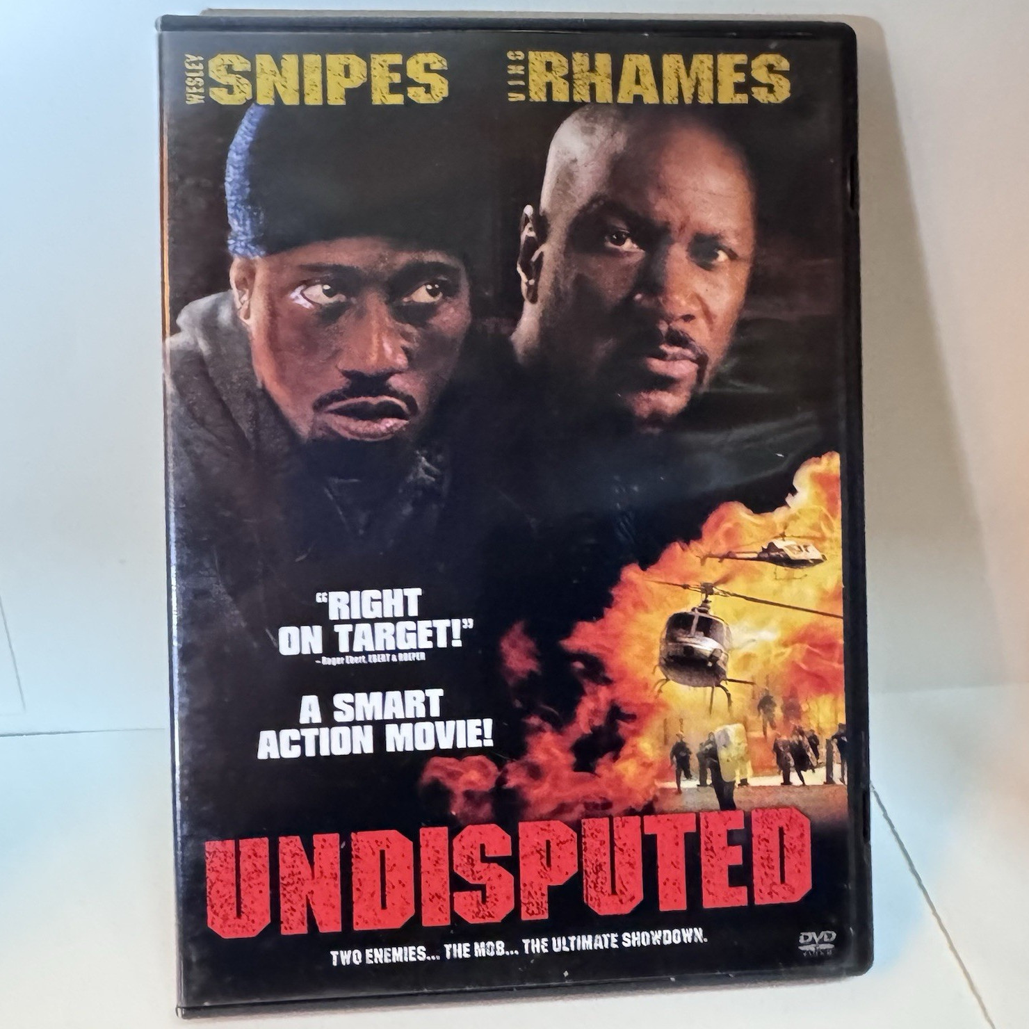 Undisputed DVD Miramax Action Widescreen R 94min English Snipes and Rhames