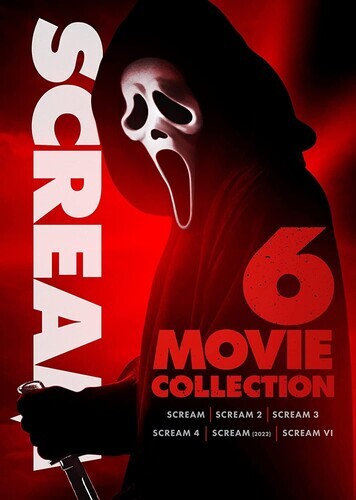 Scream 6-Movie Collection The Complete 1-6 (DVD, 2023, 6-Disc Box Set) New