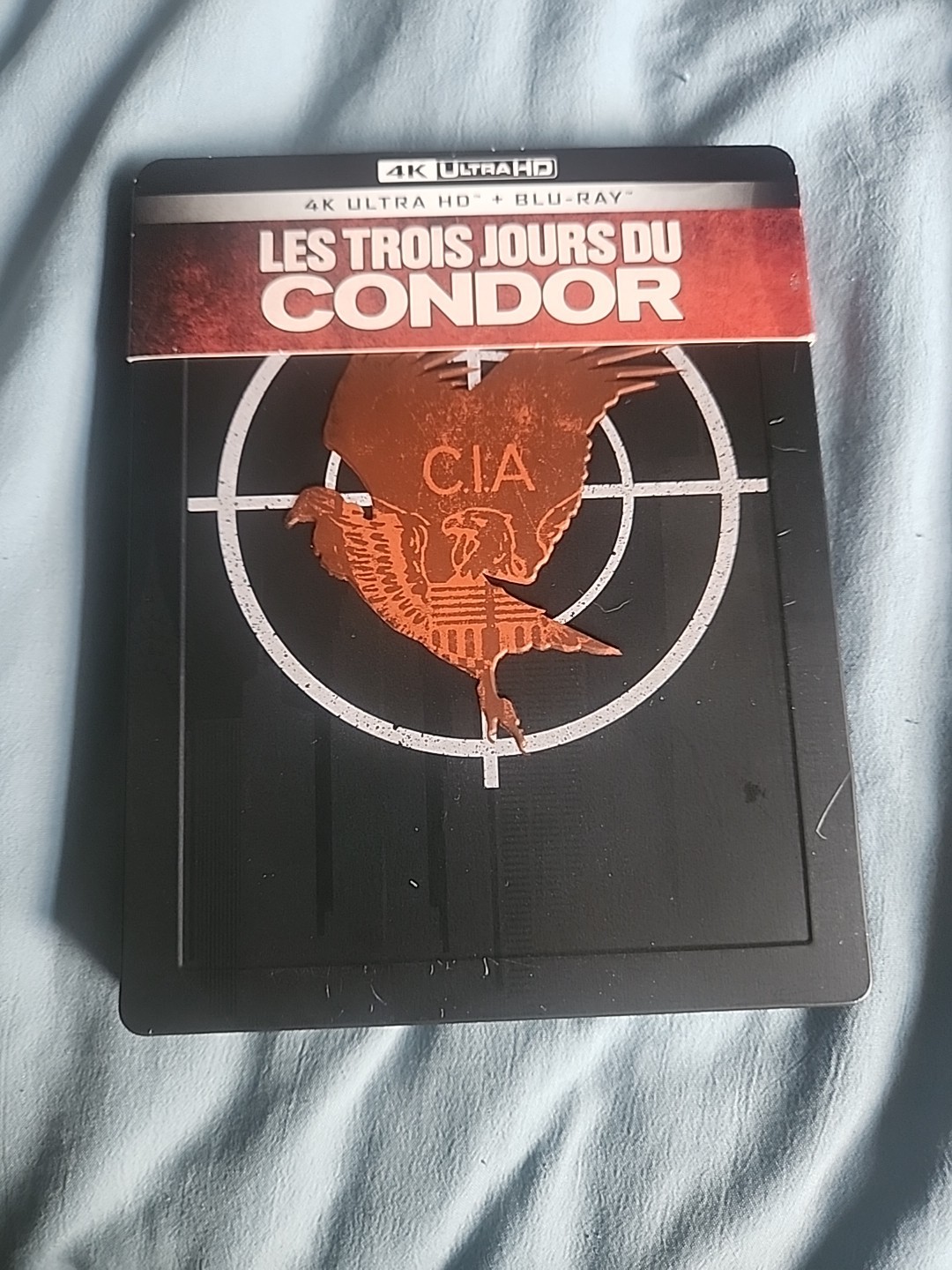 Les Trois Jours Du Condor 4kultraHD Blu-ray Steelbook Edition Region B In French