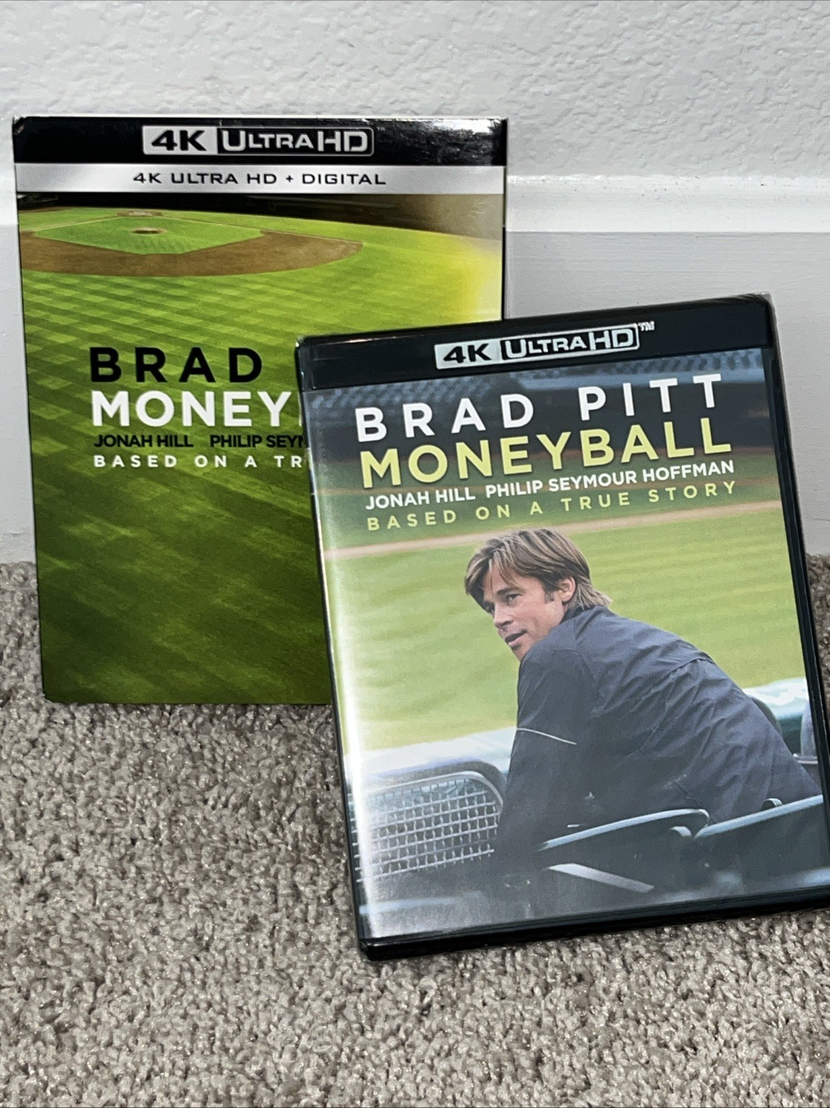 MONEYBALL (4K UHD+Digital, 2026)Brad Pitt Jonah Hill Phillip Seymour Hoffman MLB