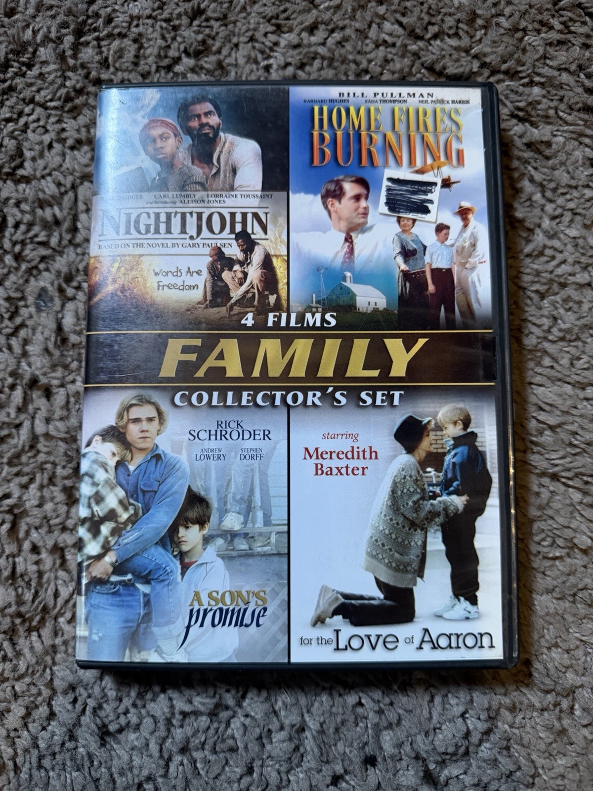 Set of 3 Family movie dvds