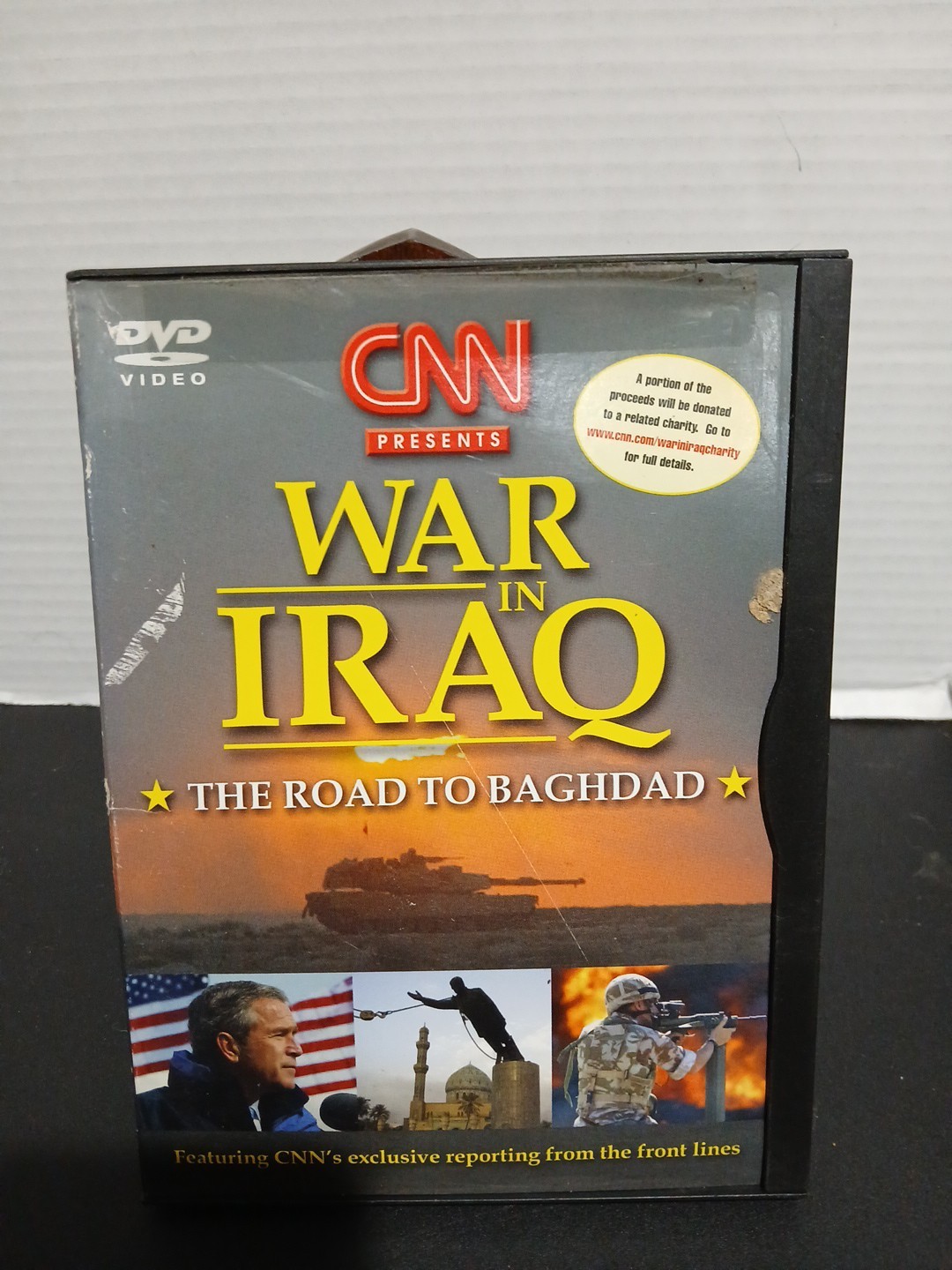 CNN Presents The War In Iraq : The Road To Baghdad (2003 DVD 90 Min) NR