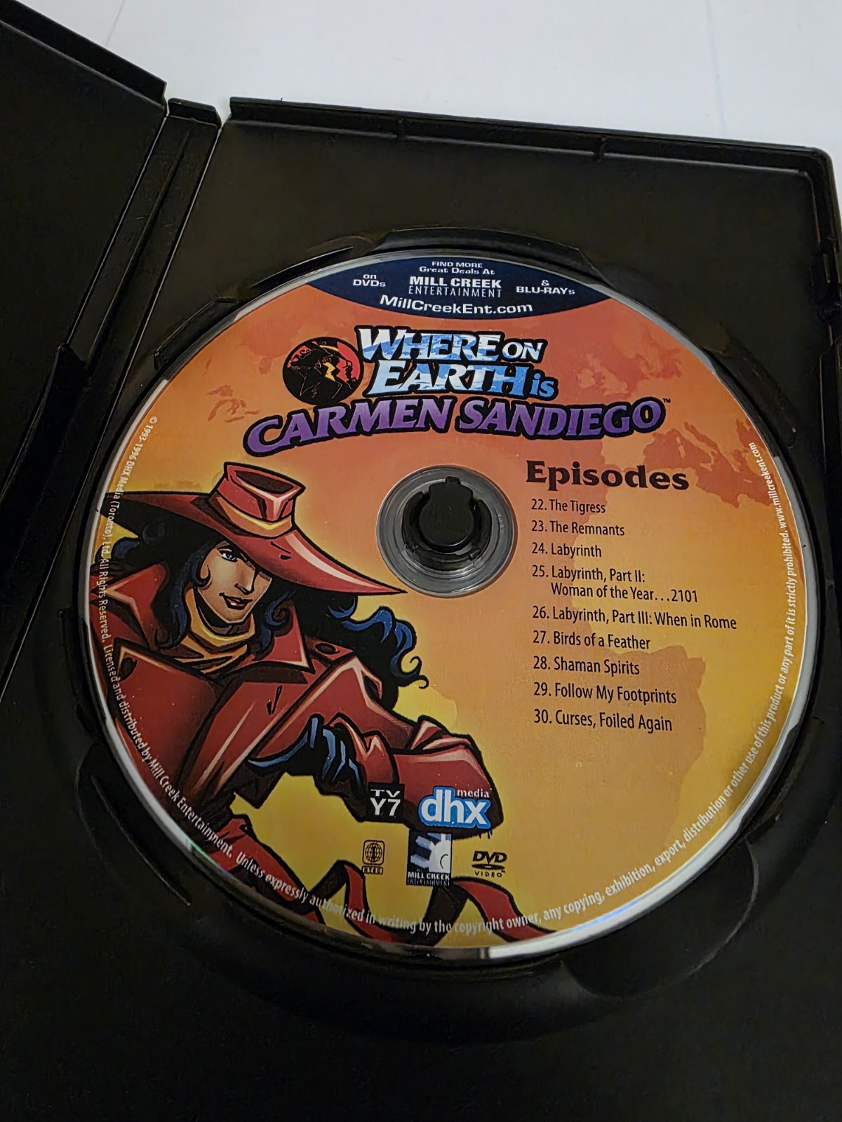 Where on Earth Is Carmen Sandiego? The Complete Series (DVD, 4 Disc Set, 2017)