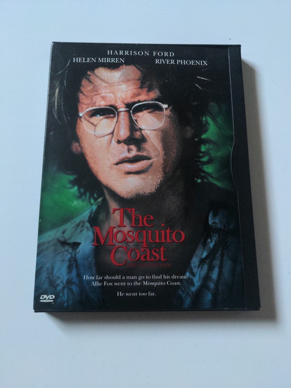 The Mosquito Coast (DVD, 1986) Harrison Ford Helen Mirren River Phoenix – VGC